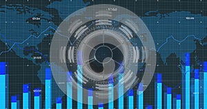 Image of data processing over scope scanning