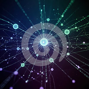 Interconnected network of nodes