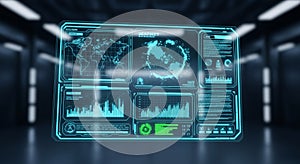 Advanced data analytics dashboard