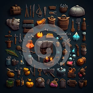 Item game 2d photo