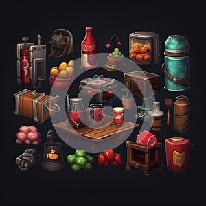 Item game 2d photo