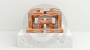 Labyrinthine Puzzle: A Challenging and Intricate Maze photo