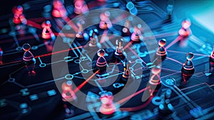 Networked Connections: A Digital Landscape