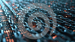 Blockchain Cryptanalysis: Data Security Network