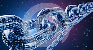 Blockchain Technology: Digital Chain Concept