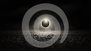 A total solar eclipse.