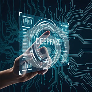 Using deepfake technology