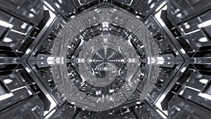 Infinite geometric corridor