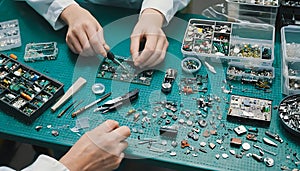 AI-Generated Circuit Board Repair