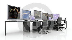 AI-Generated Trading Room