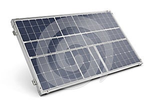 Portable solar panel array