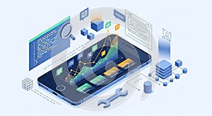 Smartphone data analysis interface