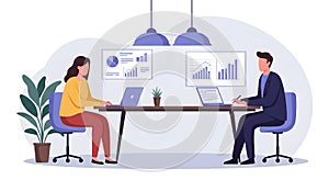 AI-Generated Business Collaboration