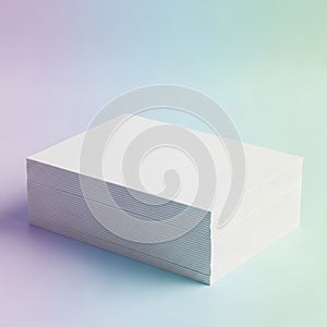 A white rectangular object with small holes on its surface