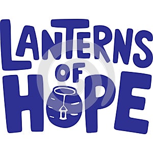 Lanterns Of Hope Graphic Design