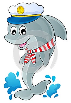 Image with dolphin theme 1