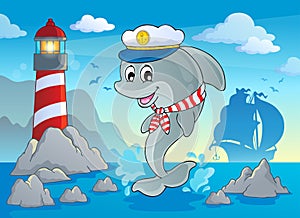 Image with dolphin theme 7