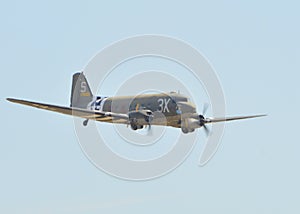 Douglas C-53D Skytrooper on a clear day
