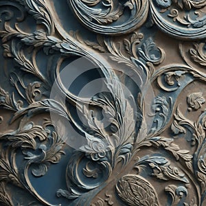 image of the dry brush sgraffito glazing pattern and texture arts.