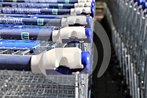 An image of a Edeka Logo - Bad Pyrmont/Germnay - 10/01/2017