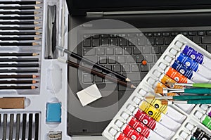 Image Editing Software Concept