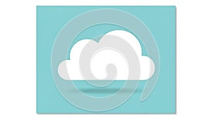 Image effectively conveys the concept of cloud computing in a