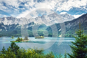 Eibsee Zugspitze
