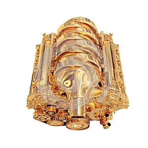 The image engine on white background