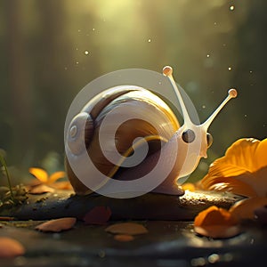 Fantasy Snail: Magic and Mystery in Every Trail