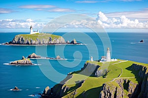 Fastnet Lighthouse Cape Clear West Cork Ireland. photo