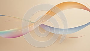 Abstract Flowing Waves Background