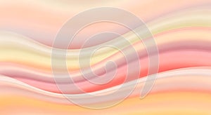 Abstract Pastel Waves Background