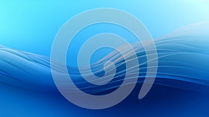 Abstract blue curvy wave background