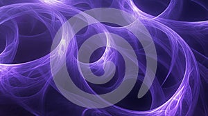 Abstract Purple Energy Flow