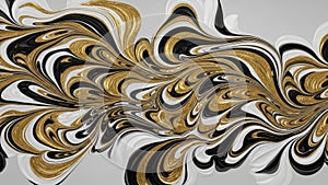 Abstract marble pattern isolated on white background