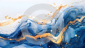 Abstract marble pattern isolated on white background