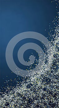 Abstract Network Background - Digital Connectivity, Communication Concept