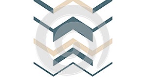 abstract chevron pattern in muted tones on white