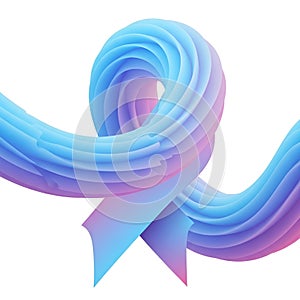 Abstract Ribbon Wave