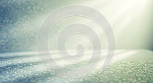 Abstract Light and Shadow on Water Surface