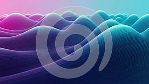 Abstract wavy gradient background