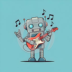 AI-Generated Rockinâ Robot: A Musical Adventure