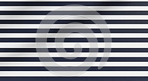 Classic Navy Blue and White Horizontal Striped Pattern