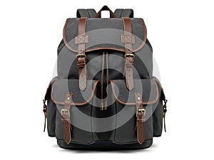 Classic vintage style backpack