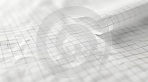 Minimalistic Grid White Paper Texture Backdrop for Design Projects