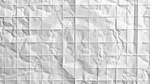 Minimalistic Grid White Paper Texture Backdrop for Design Projects