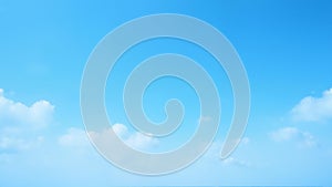 Aerial View of Blue Sky With Clouds