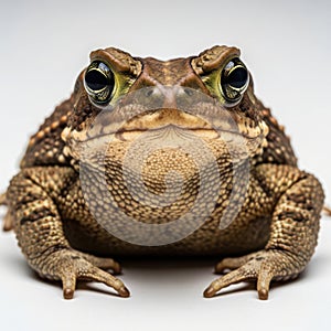 Close-up of a large toad