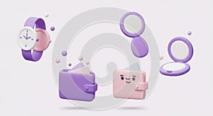 AI-Generated Pastel 3D Objects