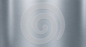 High quality brushed stainless steel background texture